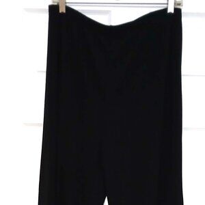Carole Little Black Pants, Size XL for Woman, wide leg, Elastic Waist